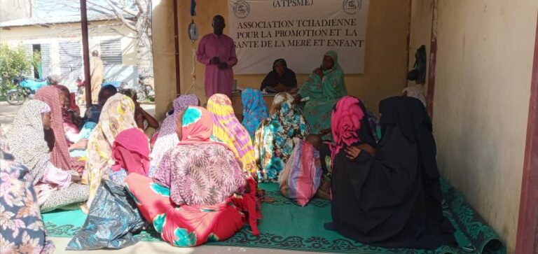 OUADDAÏ :l’ATPSME  a  organisé  une séance de sensibilisation sur le CPN au Centre de Santé  Kamina  d’Abéché